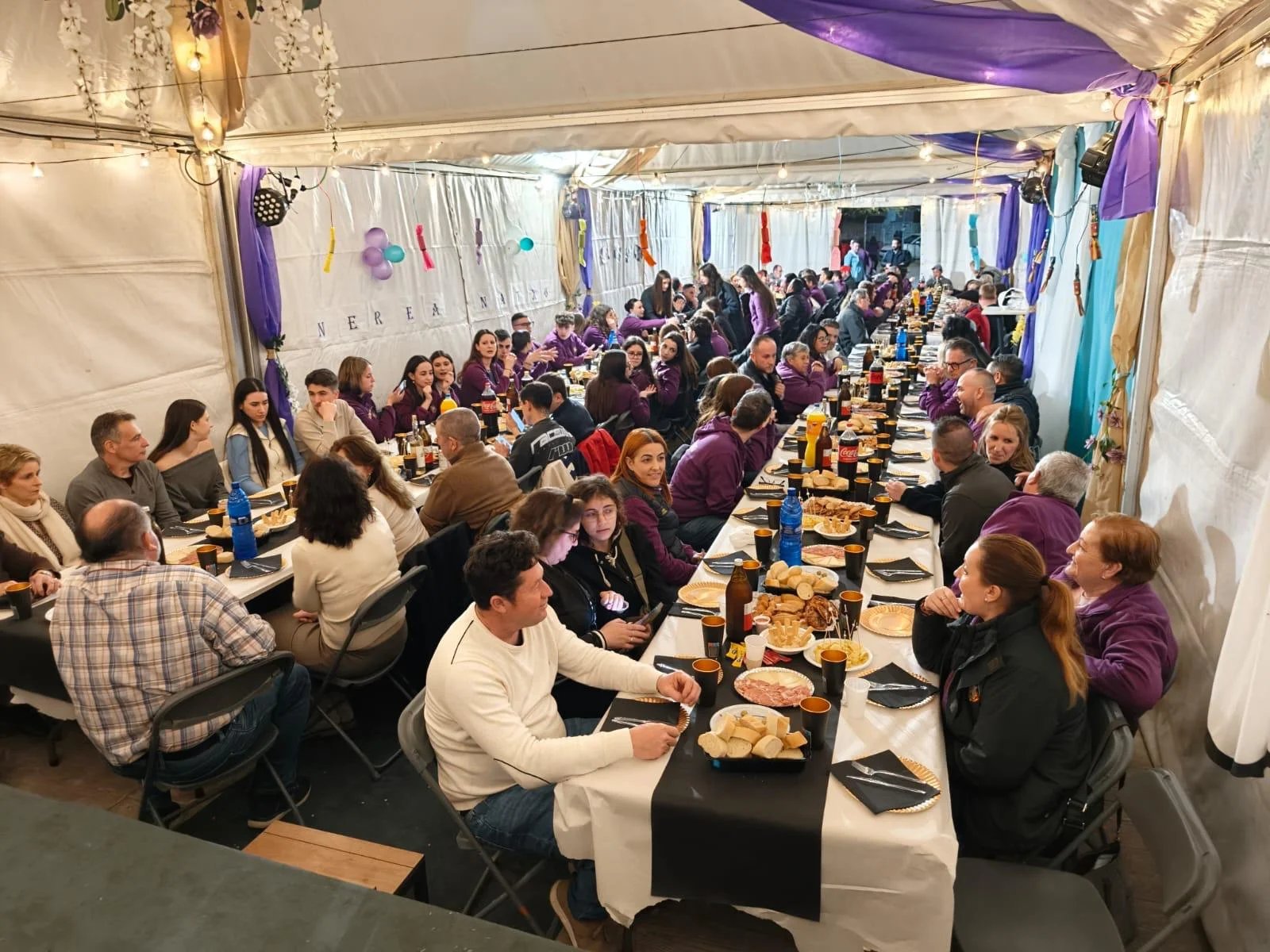 Cena Representantes Falla San Sebastián Arzobispo Fuero